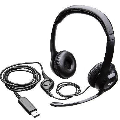 Logitech H390 Wired USB Headset With Mic