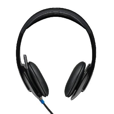 Logitech H540 Wired Headset, Stereo Headphone