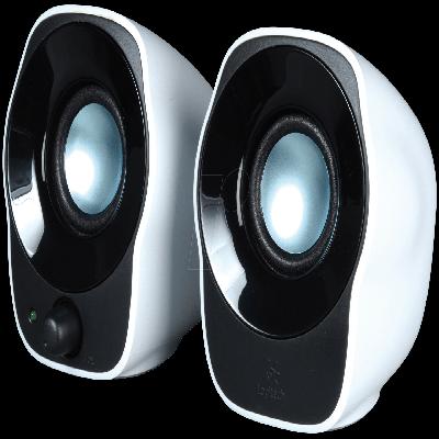 Logitech Z120 Stereo Speaker (Black and White)