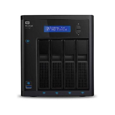 WD WDBNFA0000NBK-BESN My Cloud Pro PR4100 Network Attached Storage (Black)