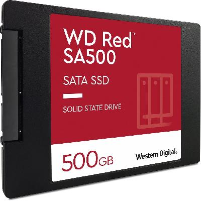 Western Digital 500gb Wd Red Sa500 Nas 3d Nand Internal Ssd
