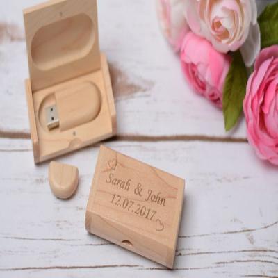 Fancy Pen Drive Wedding Box