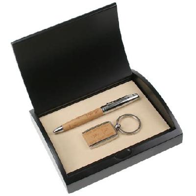 Corporate Pen and Keychain Gift Set