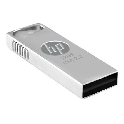 HP Silver USB Pen Drive