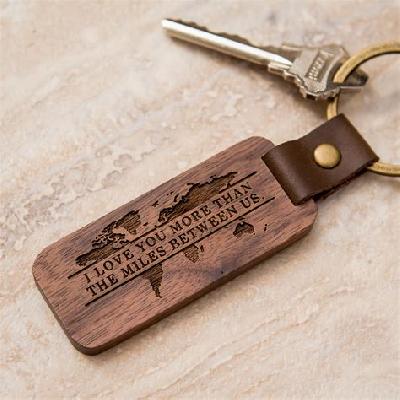 Wooden Keychain