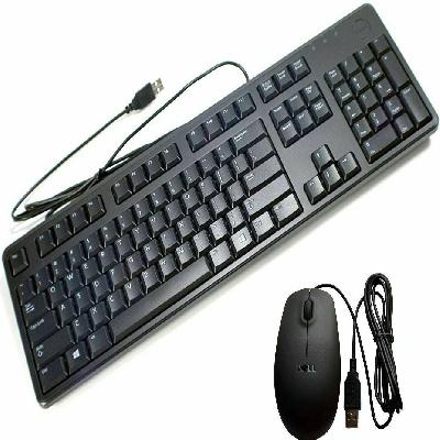 Dell Wired Keyboard Mouse Combo