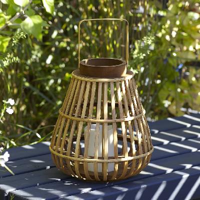 BAMBOO LED CANDEL