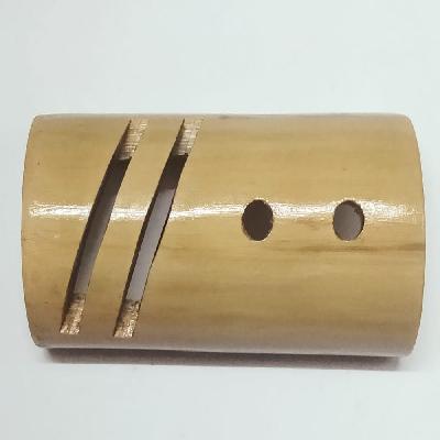 Happy Bamby Bamboo Card Holder With Pen Stand