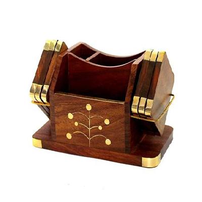 Wooden Tea Coaster