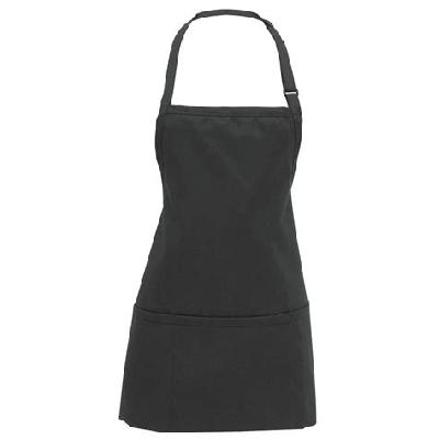 Black Cotton Apron