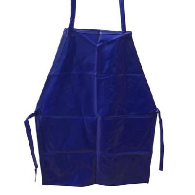 Blue Rubber Apron