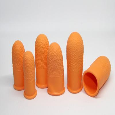 Orange Rubber Finger