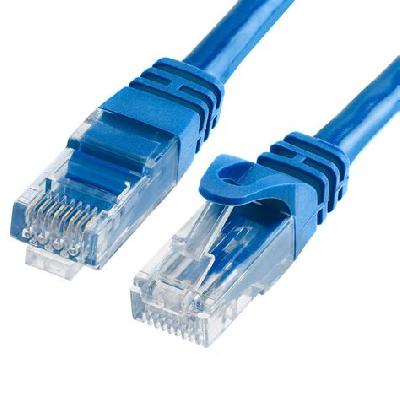 5 Pack Cat 6 Lan Cable, High Speed Gigabit Internet Network Rj45 Ethernet Patch Cable - Blue, 1.5M
