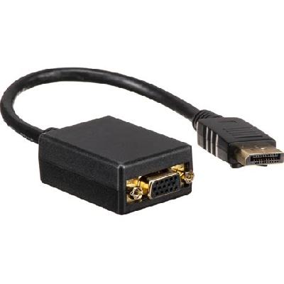 DisplayPort DP To VGA Adapter Cable 3 cm VGA Cable