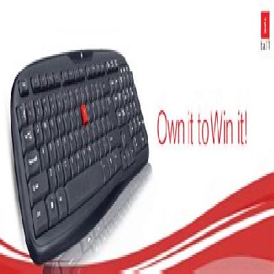 iBall Winner V2.0 Wired USB Desktop Keyboard (Black)