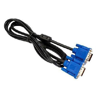 Male to Male VGA Cable 1 Meter, Support PCMonitorLCDLED, Plasma, Projector, TFT