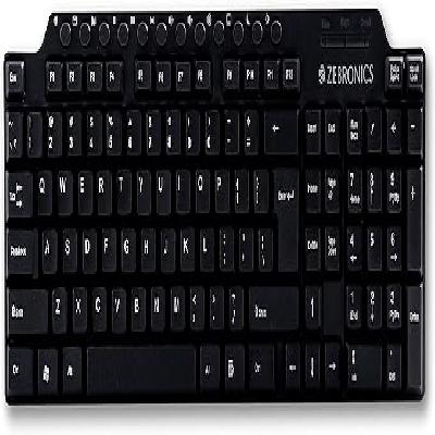 Zebronics ZEB-KM2100 Multimedia USB Keyboard Comes with 114 Keys