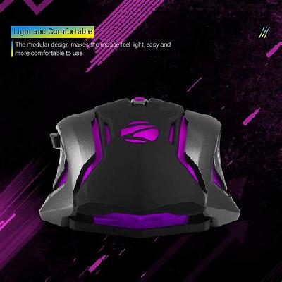 Zebronics Zeb-Transformer-M Optical USB Gaming Mouse With LED Effect(Black)