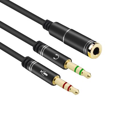 3.5mm Earphone Headset Cable Audio Adapter Converter