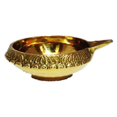 Brass Handicraft Diya For Diwali And Navratre