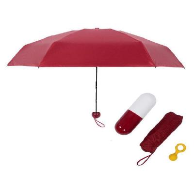 Capsule Travel Umbrella Colorful