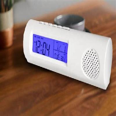 Table Clock With FM Radio And Torch