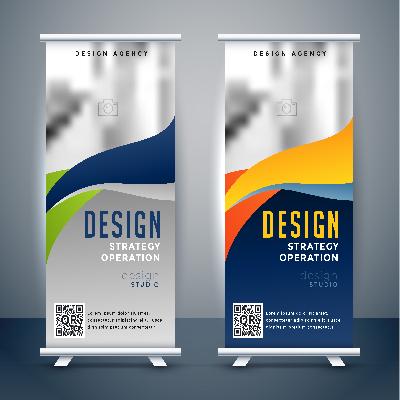 Roll Up Banner Standee