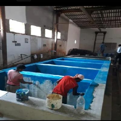 7 Tank Process Powder Coating Panel