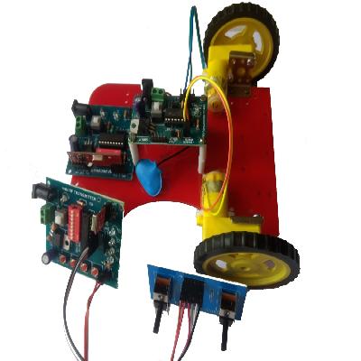 14 In 1 Non-Programmable Robotic DIY Kit (Without Microcontroller)