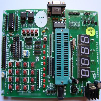 8051 Microcontroller Development DIY Kit (with I/O Peripherals Modules)