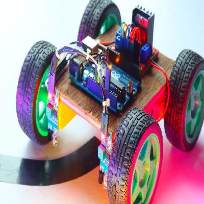 Arduino Uno Based Line Follower Robotic Car Kit