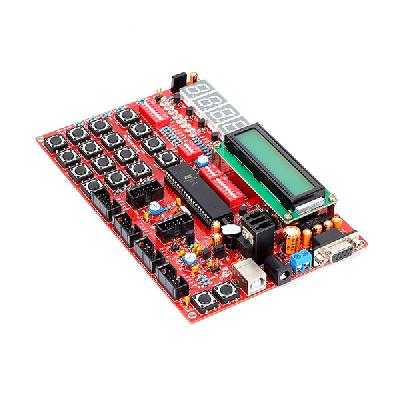 AVR ATMega16 Advance Development DIY Kit(With I/O peripherals modules)