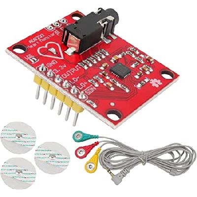 Heart Rate ECG Monitoring AD8232 Sensor Module