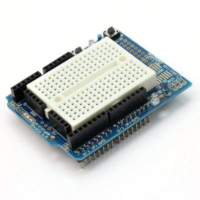 Self Adhesive Prototyping Shield For Arduino