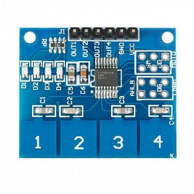 TP224 Capacitive Four Touch Module