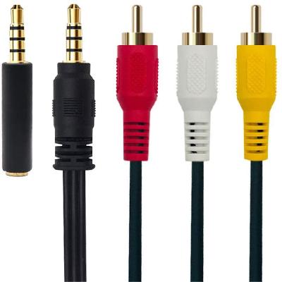 RS1698 Male Plug Audio Video AV Cable