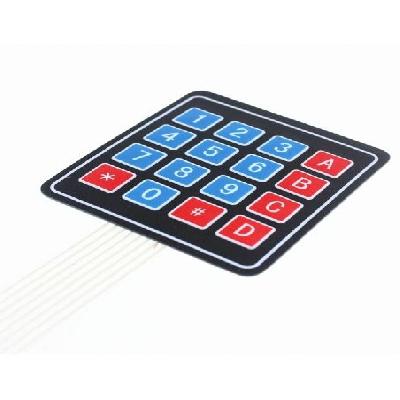 4x4 Membrane Switch Matrix Keypad