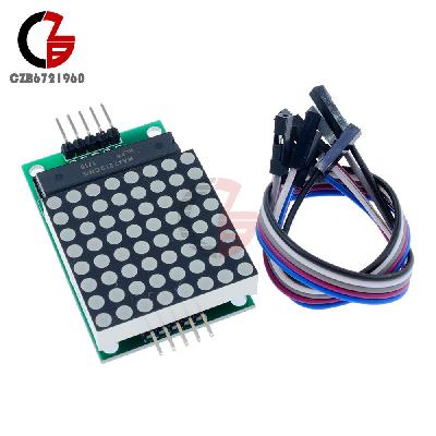 Max7219 Dot LED Matrix Module With Cable