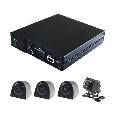 Mobile DVR For Vehicles 4 Channel Analog