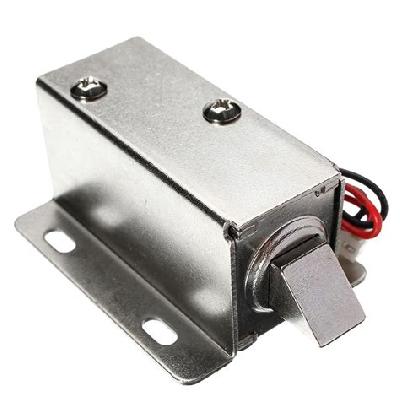 Solenoid Cabinet Door Lock 12V Round