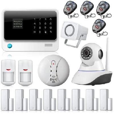 Wireless Burglar Alarm System with GSM WIFI
