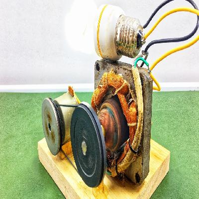 DC Motor With Techno Generator