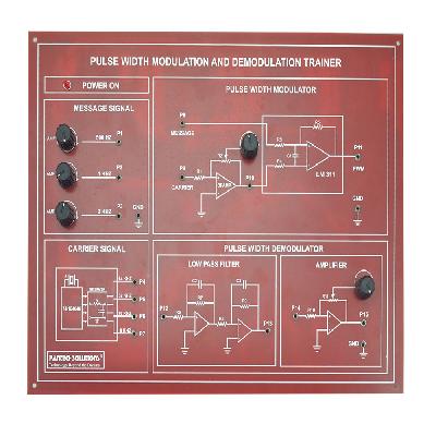Pulse Width Modulation And Demodulation