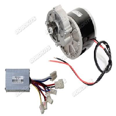 E Bike DC Geared Motor 24V 300RPM 250W  350W