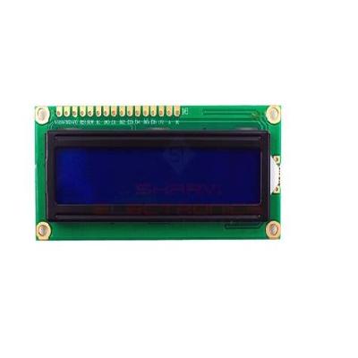 16x2 LCD Display With Blue Backlight