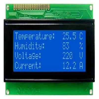 20x4 LCD Display With Blue Backlight