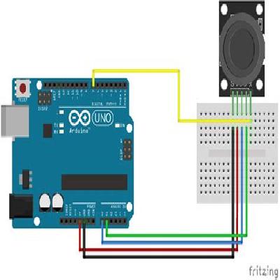 Joystick Module 2-axis for Arduino