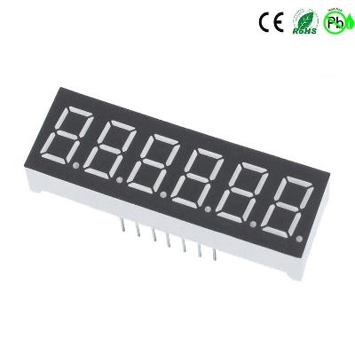6 Digit Seven Segment Led Display