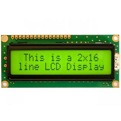 JHD161 16X1 Green LCD Display