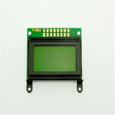 JHD82 8X2 Green LCD Display